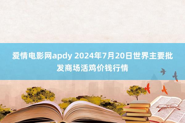 爱情电影网apdy 2024年7月20日世界主要批发商场活鸡价钱行情