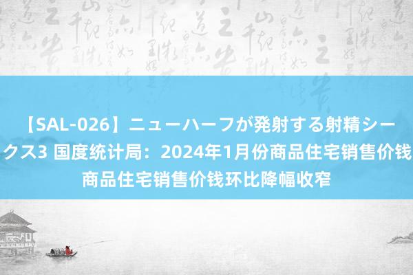 【SAL-026】ニューハーフが発射する射精シーンがあるセックス3 国度统计局：2024年1月份商品住宅销售价钱环比降幅收窄