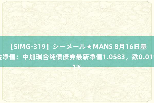 【SIMG-319】シーメール★MANS 8月16日基金净值：中加瑞合纯债债券最新净值1.0583，跌0.01%