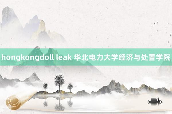 hongkongdoll leak 华北电力大学经济与处置学院